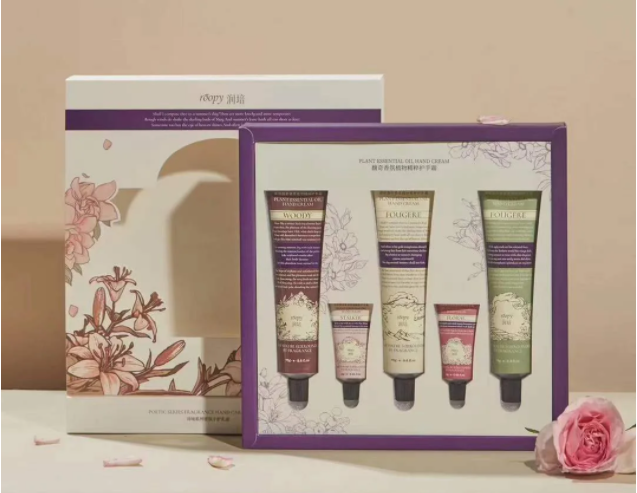 润培护手霜三支装新款（带中样）