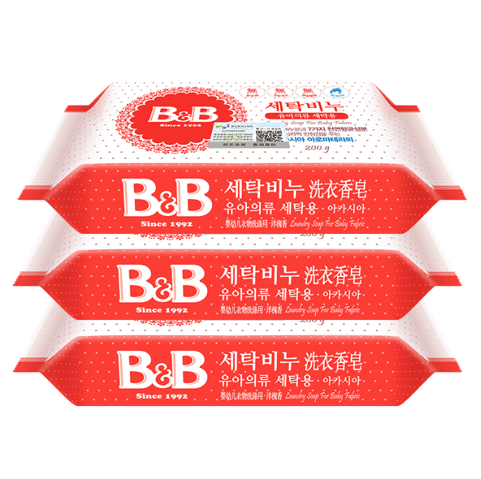 保宁洗衣香皂三联包（洋槐花）