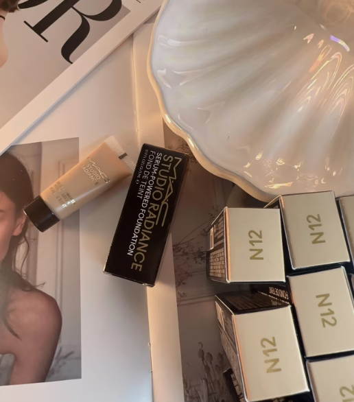 MAC鎏金粉底液N12中样5ml