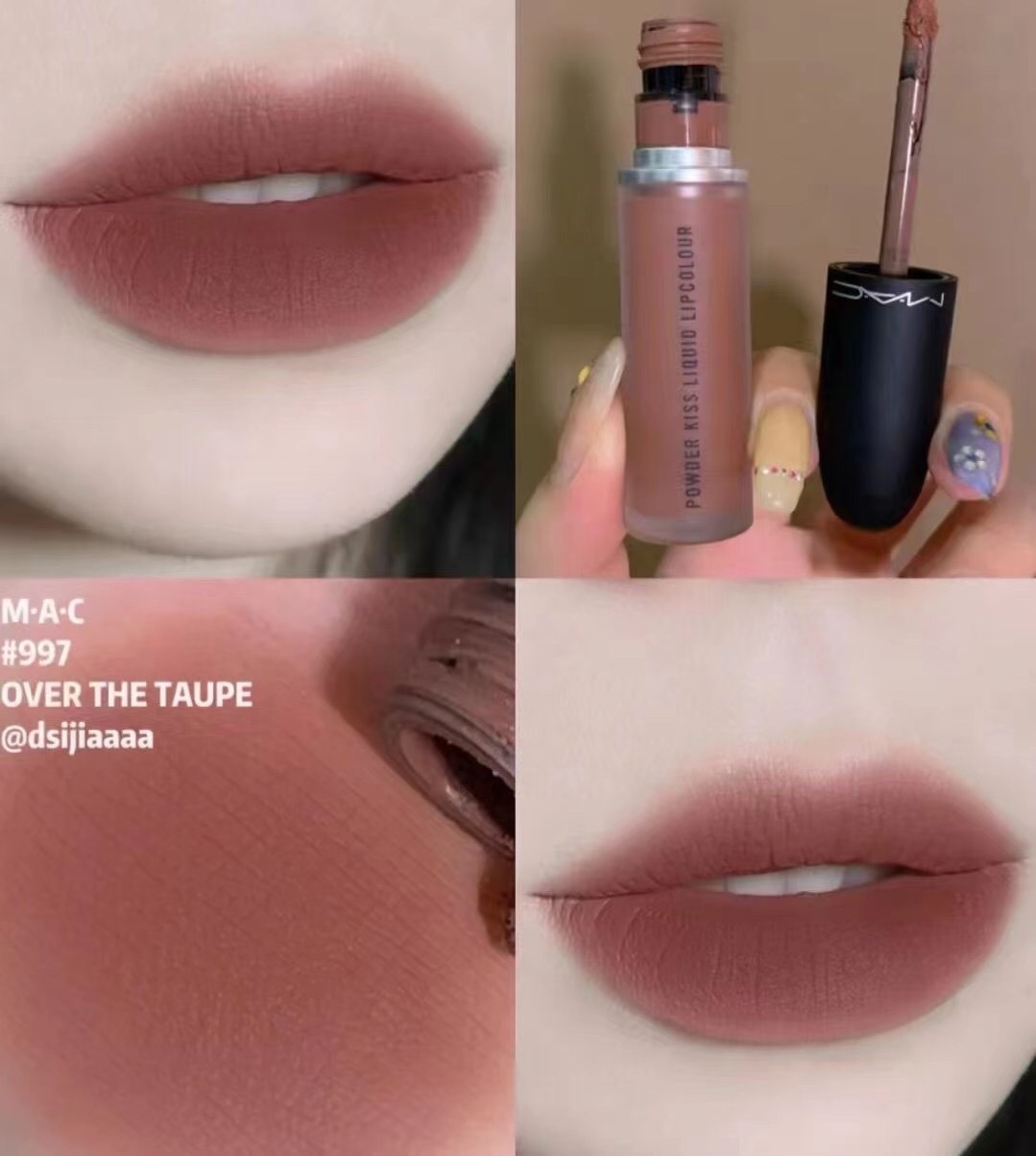 MAC唇釉997 土色时髦