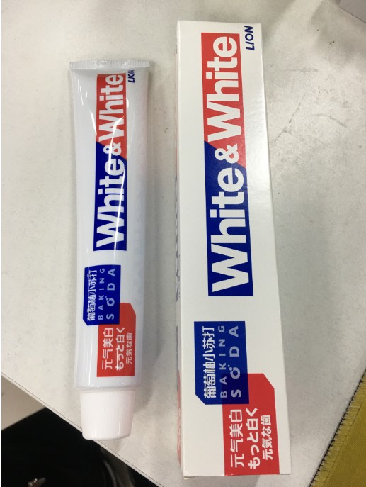 狮王小苏打美白牙膏120g