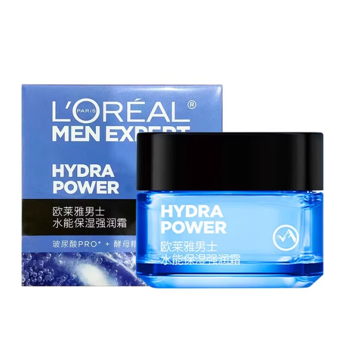 欧莱雅男士水能保湿强润霜50ml