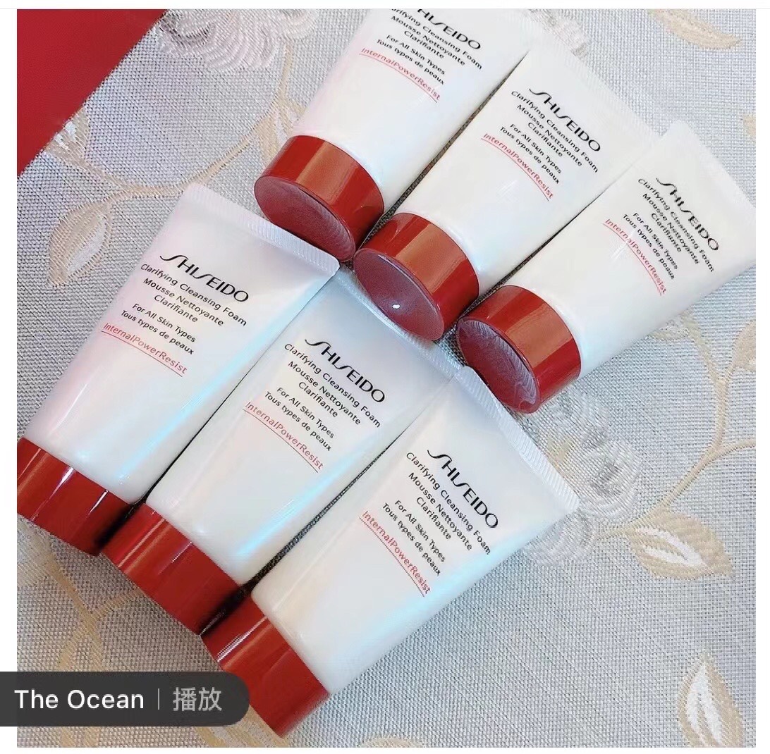 资生堂红腰子洁面125ml 泡沫丰富 洗后不干涩