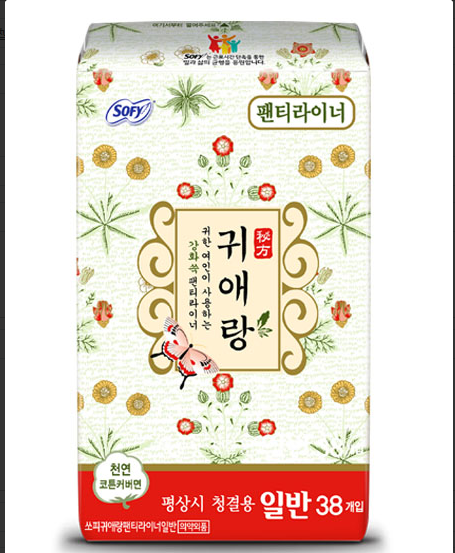 贵艾朗®舒柔贴身护垫15.5cm*38