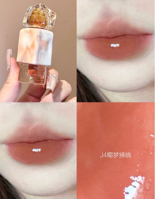 蜜丝婷泰式奶咖水光唇冻J04 椰梦拂晓