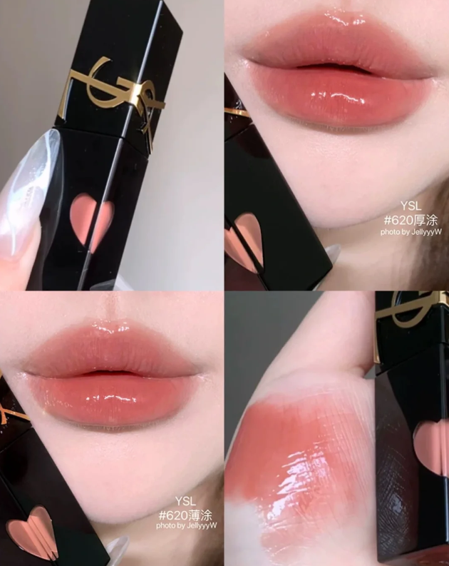 YSL圣罗兰黑管唇釉620