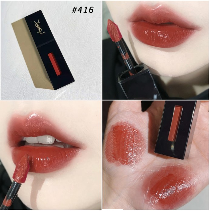 圣罗兰黑管唇釉416