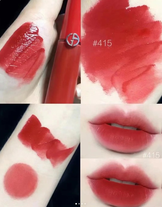 阿玛尼红管唇釉415