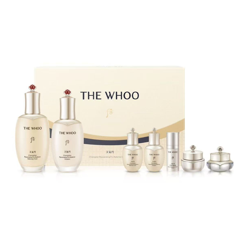 whoo后天气丹光耀礼盒 335ml补水淡纹套装