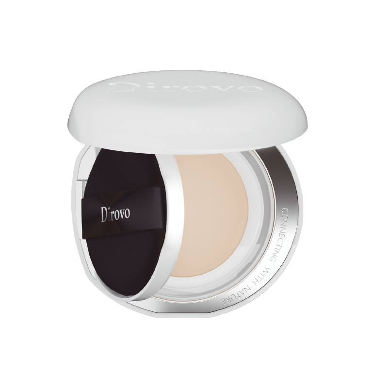 蒂洛薇水晶遮瑕持妆气垫霜 象牙白