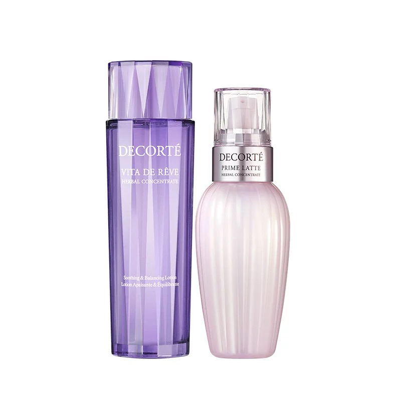 黛珂牛油紫苏植萃套组 牛油果乳液草本精华水