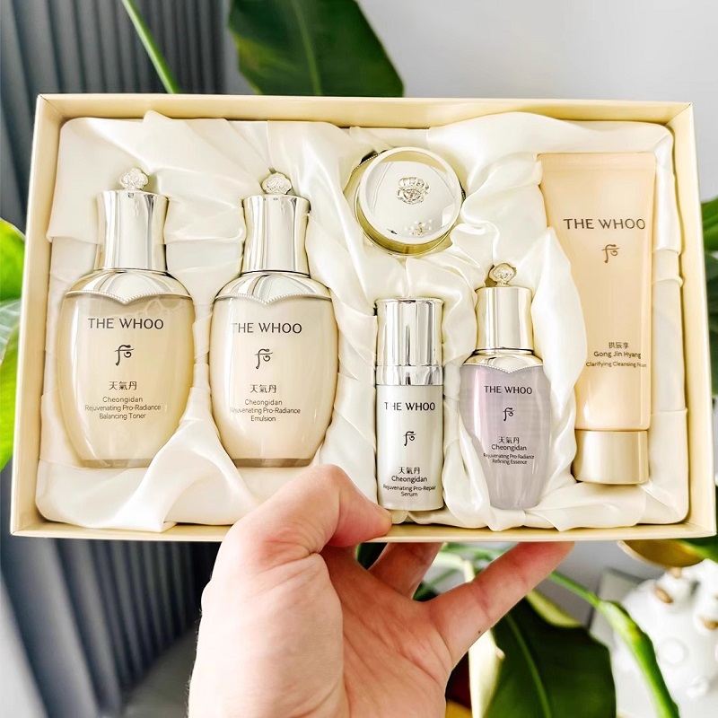 whoo后天气丹光耀焕活紧颜系列礼盒6件套