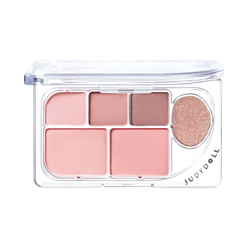 橘朵精巧六色眼影盘 01 四色水灵灵