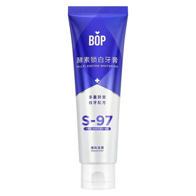 BOP波普专研酵素锁白牙膏