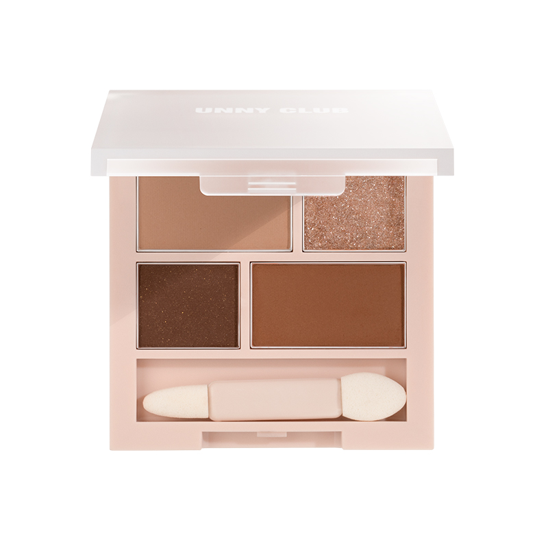 悠宜柔羽焕彩四色眼影01大地盘