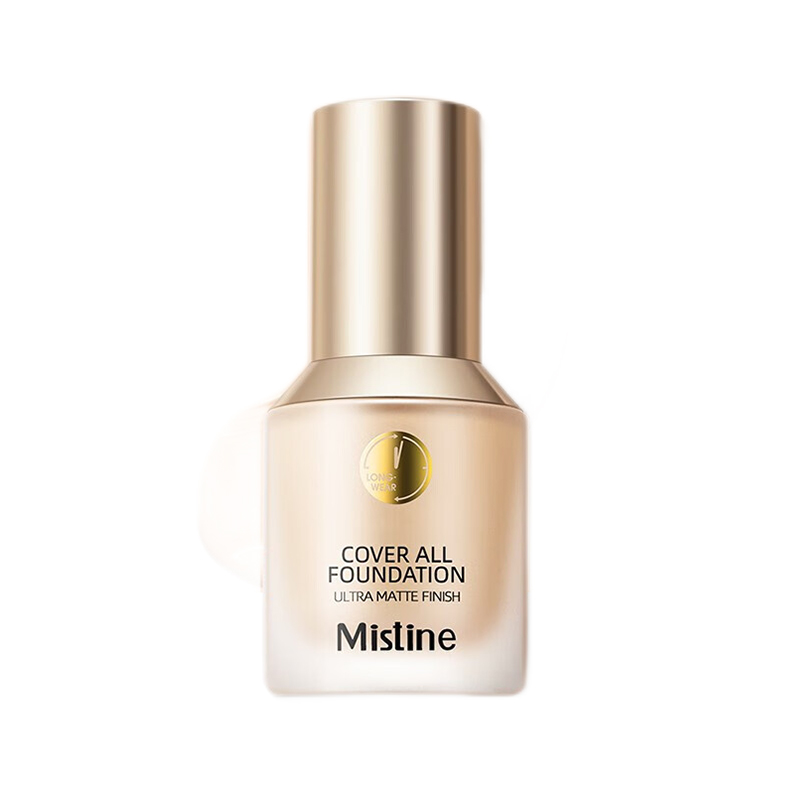 Mistine蜜丝婷雾感持妆粉底液LF110（小金盾）