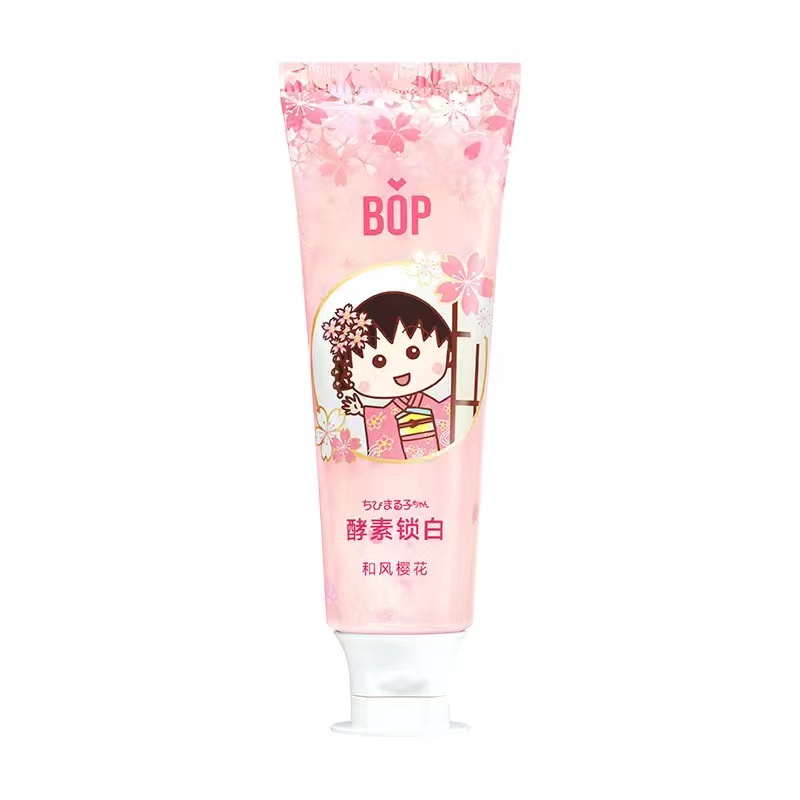 BOP波普专研酵素锁白牙膏 小丸子限定版