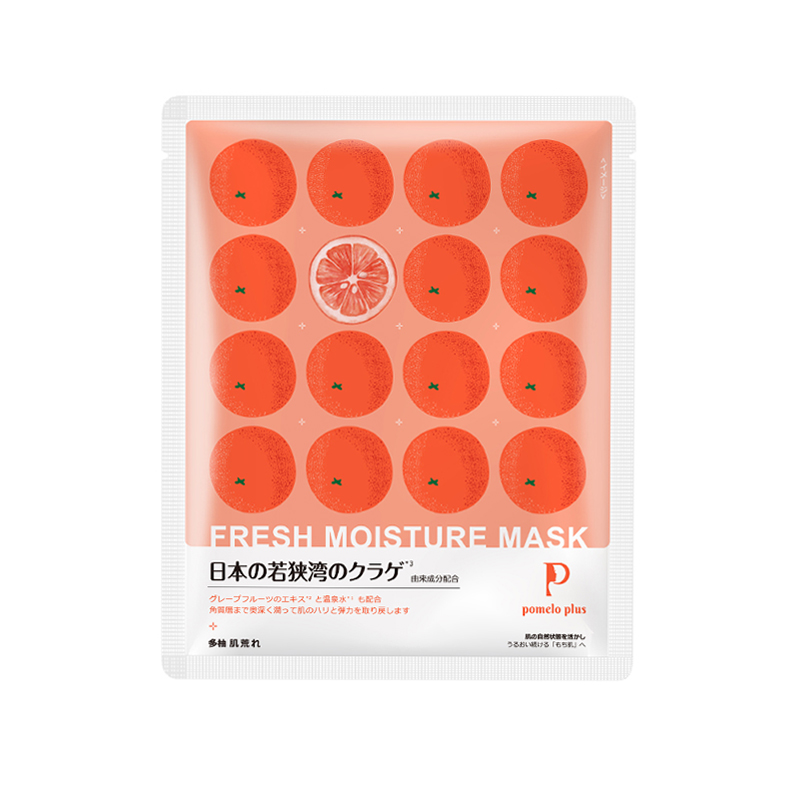 多柚鲜粹补水保湿面膜（红）单片装