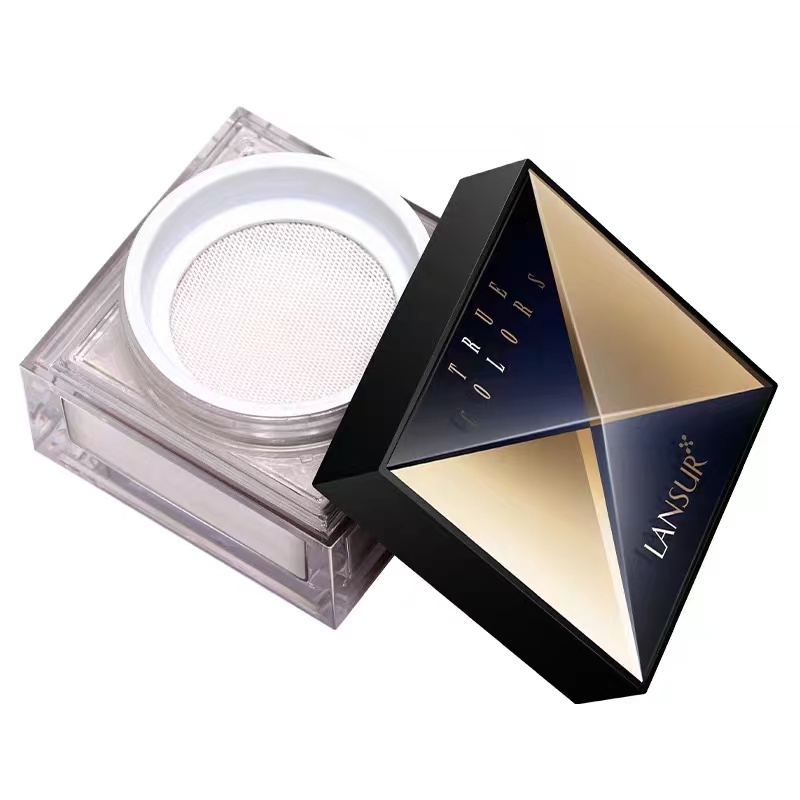 兰瑟清透持妆蜜粉：控油定妆，轻盈如烟