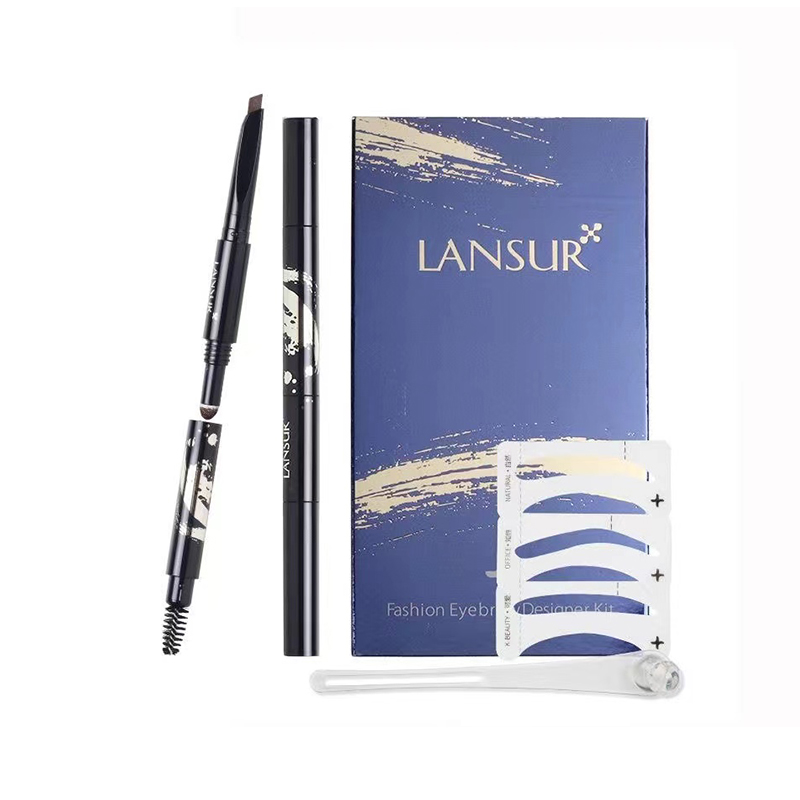 兰瑟十眉三效立体塑型眉妆套盒眉笔01摩卡咖