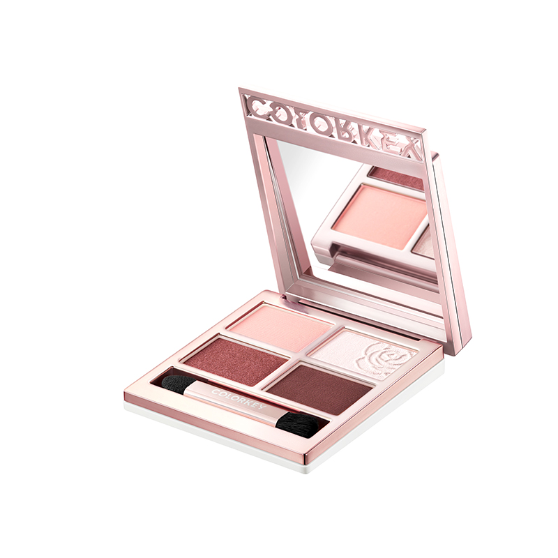 珂拉琪白茶铂粹眼影03琉璃紫钻评测