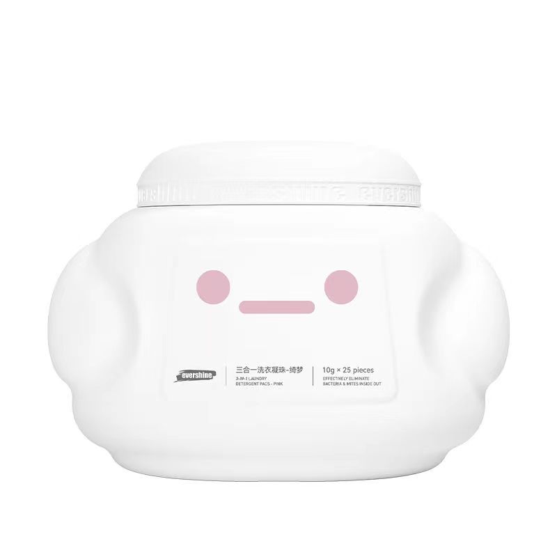 晴天大白三合一洗衣凝珠（绮梦粉）