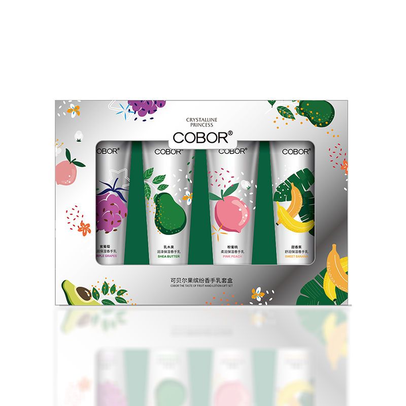 可贝尔果缤纷保湿护手霜套装