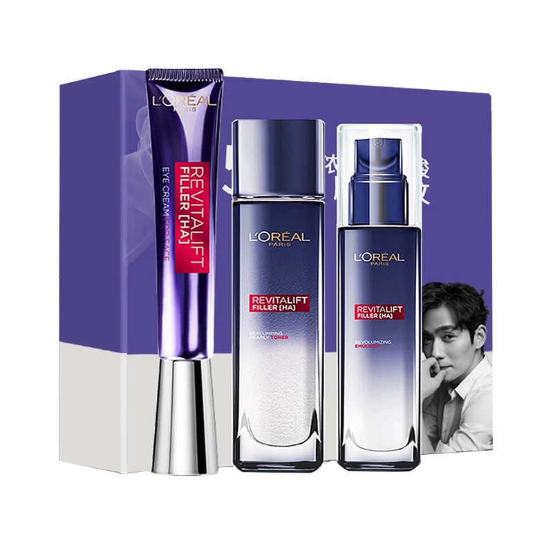 欧莱雅复颜玻尿酸眼霜套盒