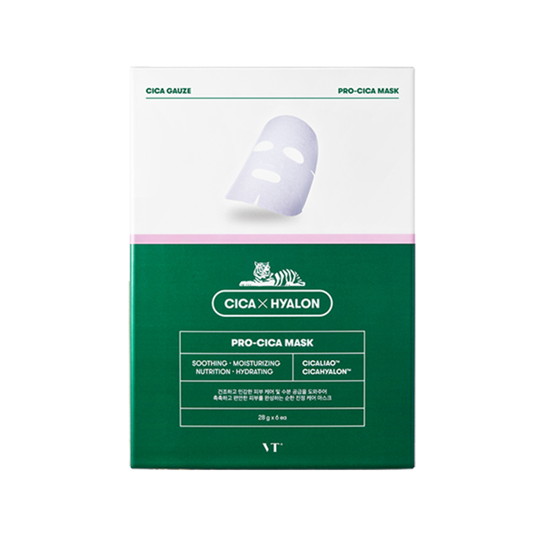 VT薇缔积雪草舒缓面膜 急救补水保湿积雪草淡化痘印