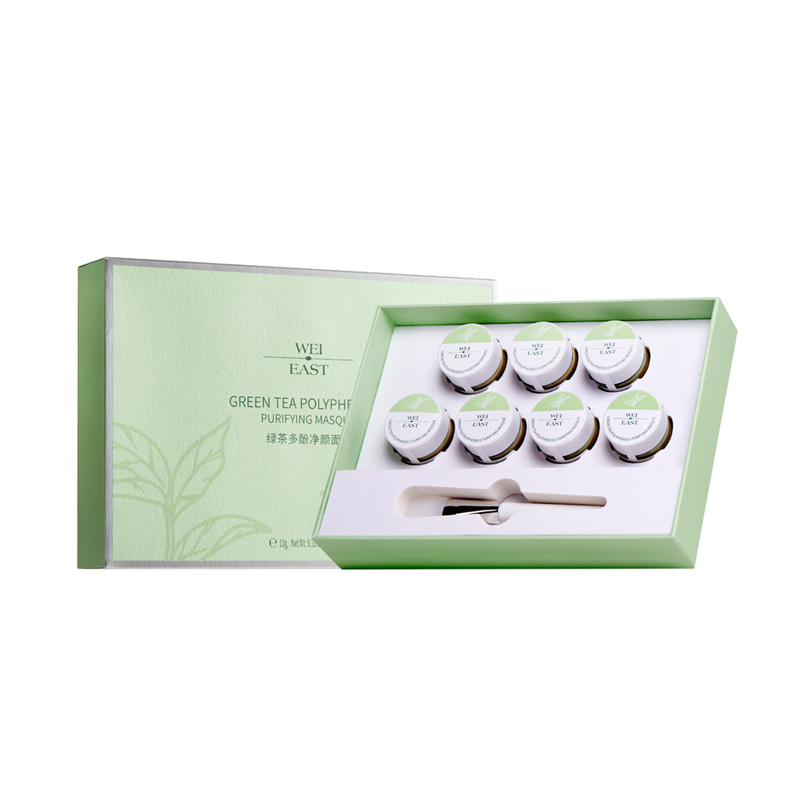 蔚伊思绿茶多酚净颜面膜 清洁毛孔，补水保湿