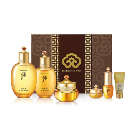 whoo后拱辰享气韵生系列6件套321ml 调节水油平衡护肤套装