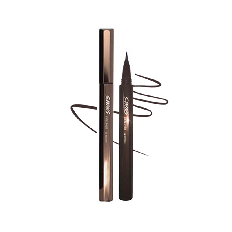 玛丽黛佳自由纤变眼线笔 02轻松咖 防水防汗持久初学者定妆眼速干