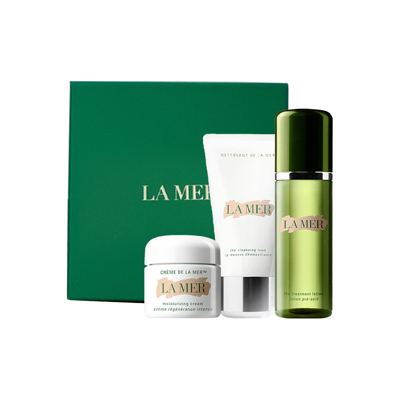 海蓝之谜洁面水面霜三件套明星套装