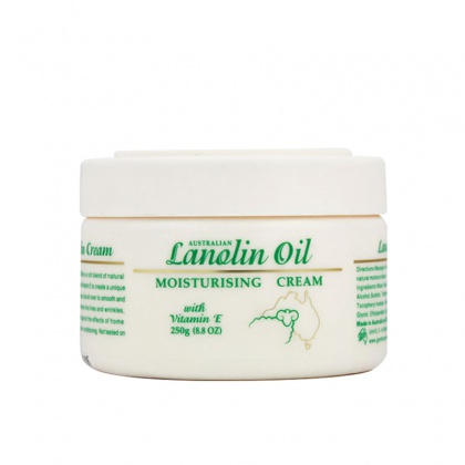 澳芝曼绵羊油维生素E霜250g 清爽修护保湿补水