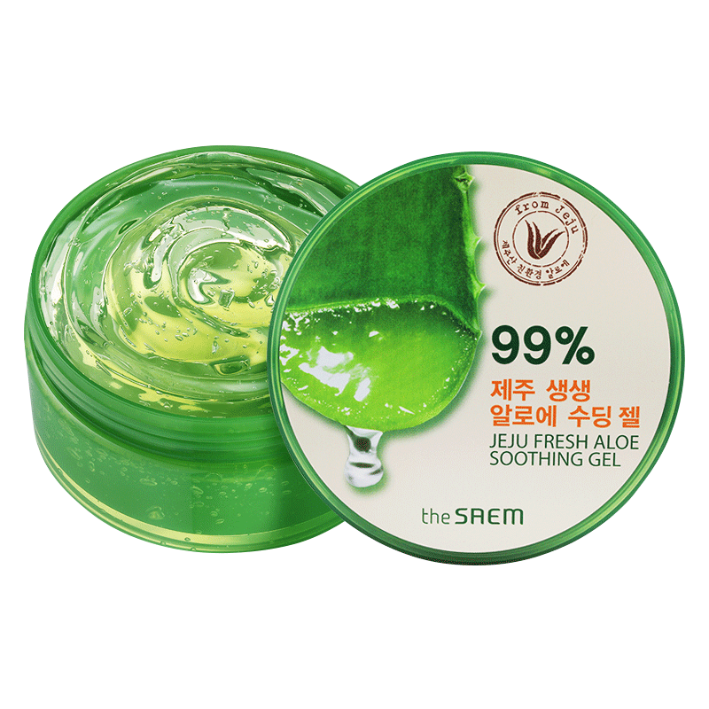 得鲜济州岛鲜鲜芦荟胶 补水保湿滋润