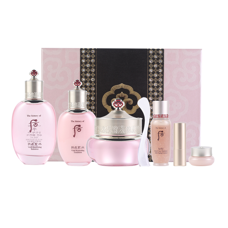 Whoo后拱辰享水沄清透系列礼盒6件套