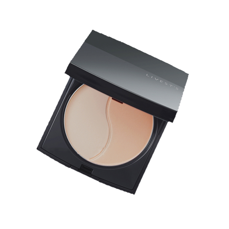 安露莎丽蓓思朵双色轻透粉饼