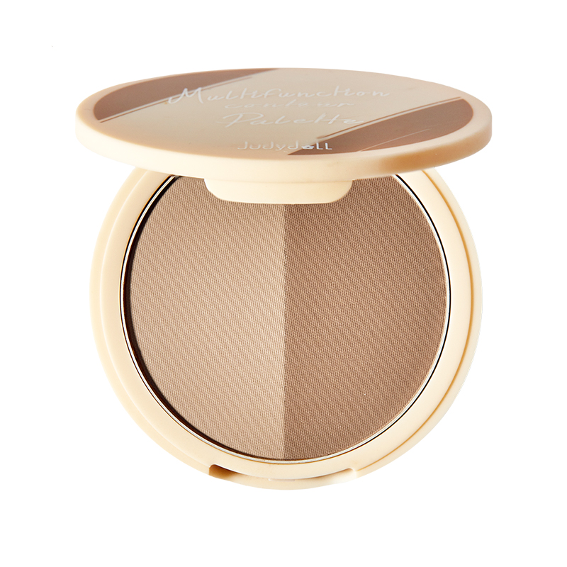 橘朵立体光影双色修容粉饼#01