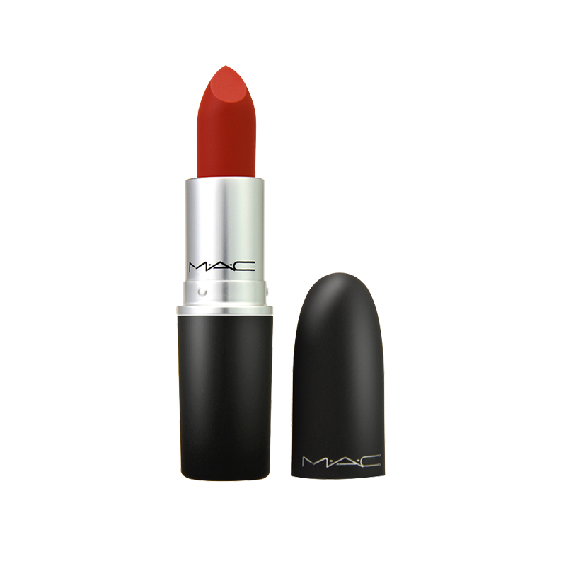 MAC魅可丝缎柔雾唇膏316#DEVOTED TO CHILI柔雾小辣椒