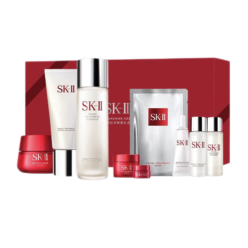 SK-II晶透洁净赋能礼盒 奢华护肤套装