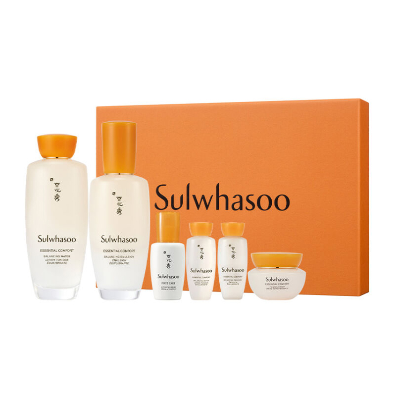 雪花秀滋盈肌本舒活护肤礼盒 提亮肤色补水滋润