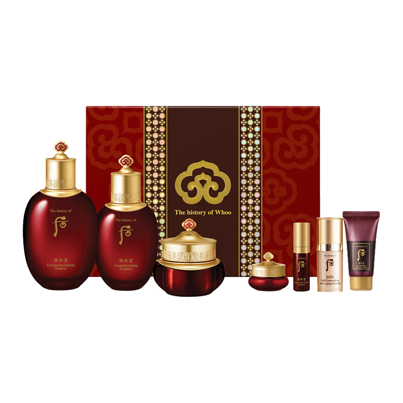Whoo后津率享红华凝香系列礼盒7件套