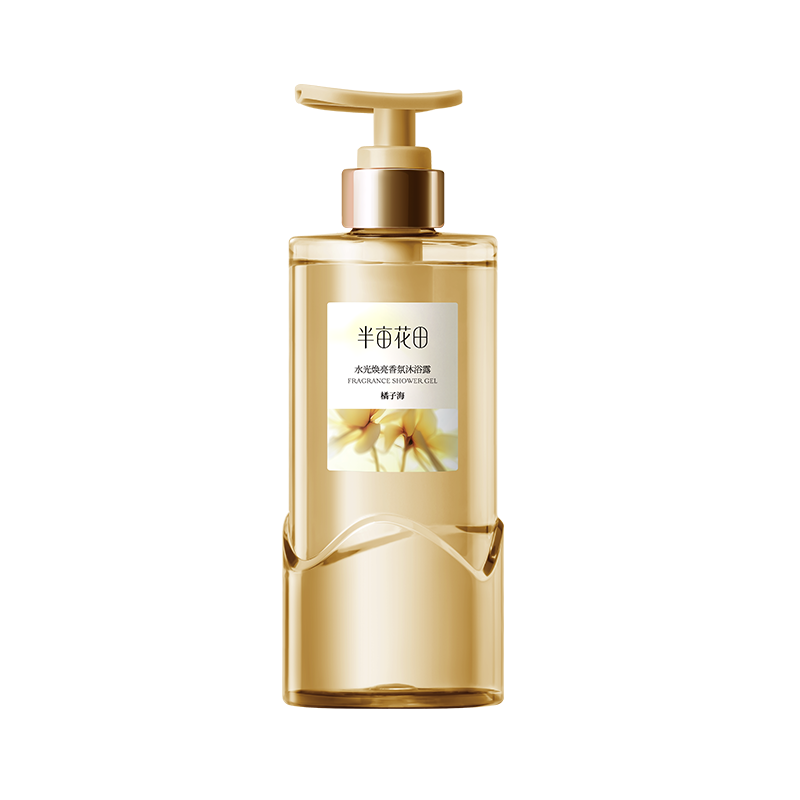 半亩花田水光焕亮香氛沐浴露（橘子海）300g