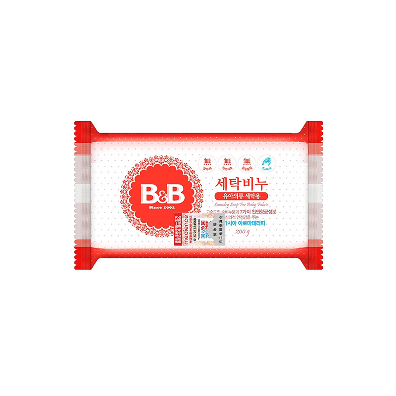 保宁洗衣香皂（洋槐香）200g 婴幼儿新生BB洗衣皂