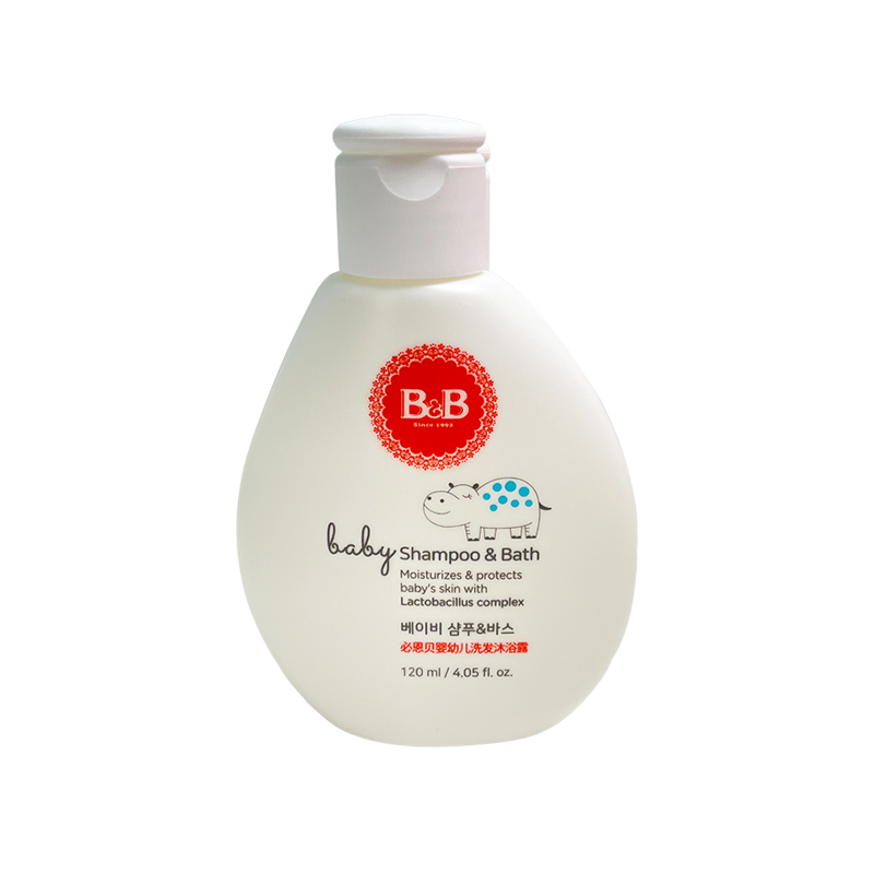 保宁必恩贝婴幼儿洗发沐浴露120ml