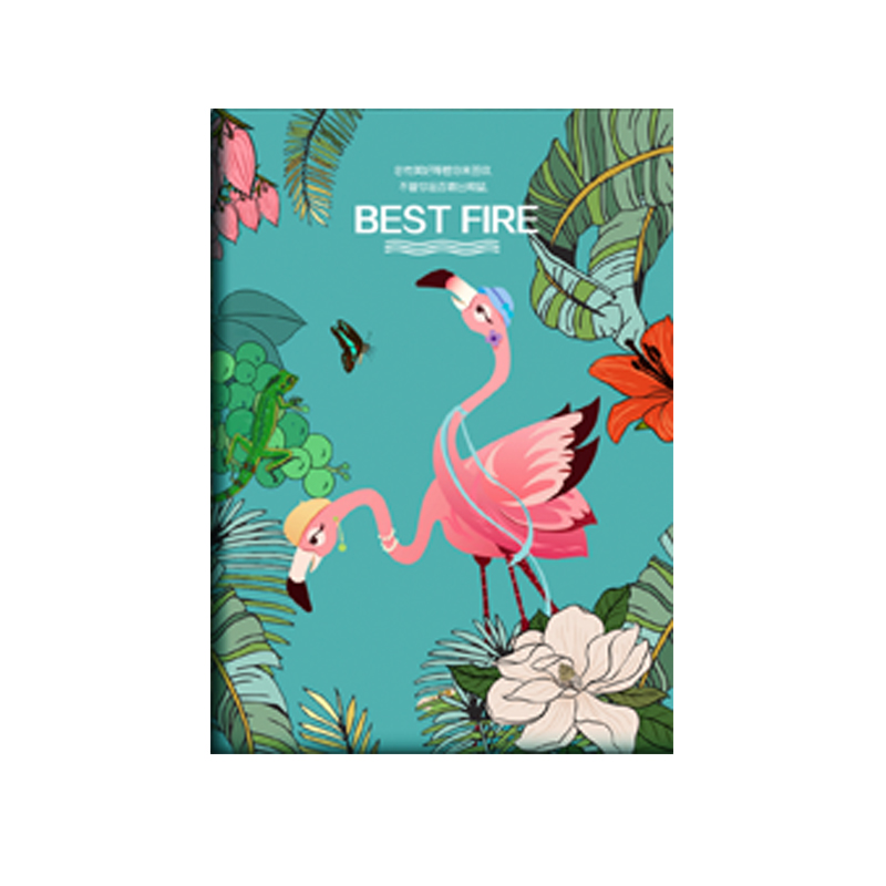 BOOEEM火烈鸟笔记本（火烈鸟蓝色）