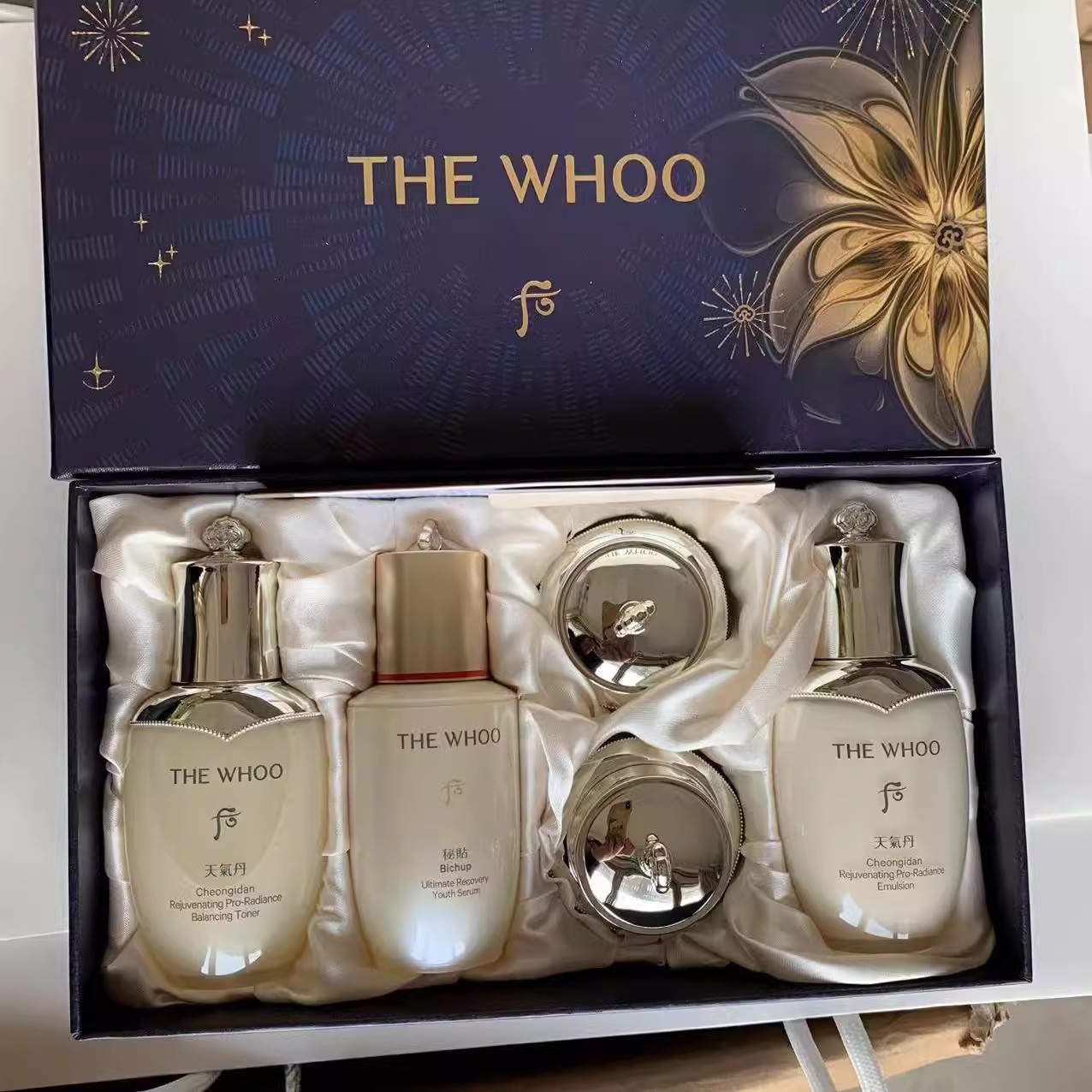 whoo后天气丹光耀焕活紧颜系列礼盒5件套