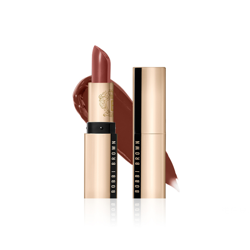 芭比波朗纯色奢金缎光唇膏366号#烧焦玫瑰