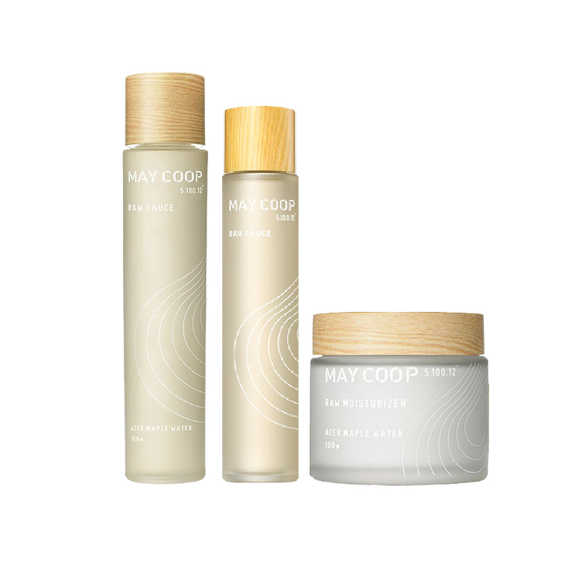 枚柯枫润水乳霜套盒 明星单品组合