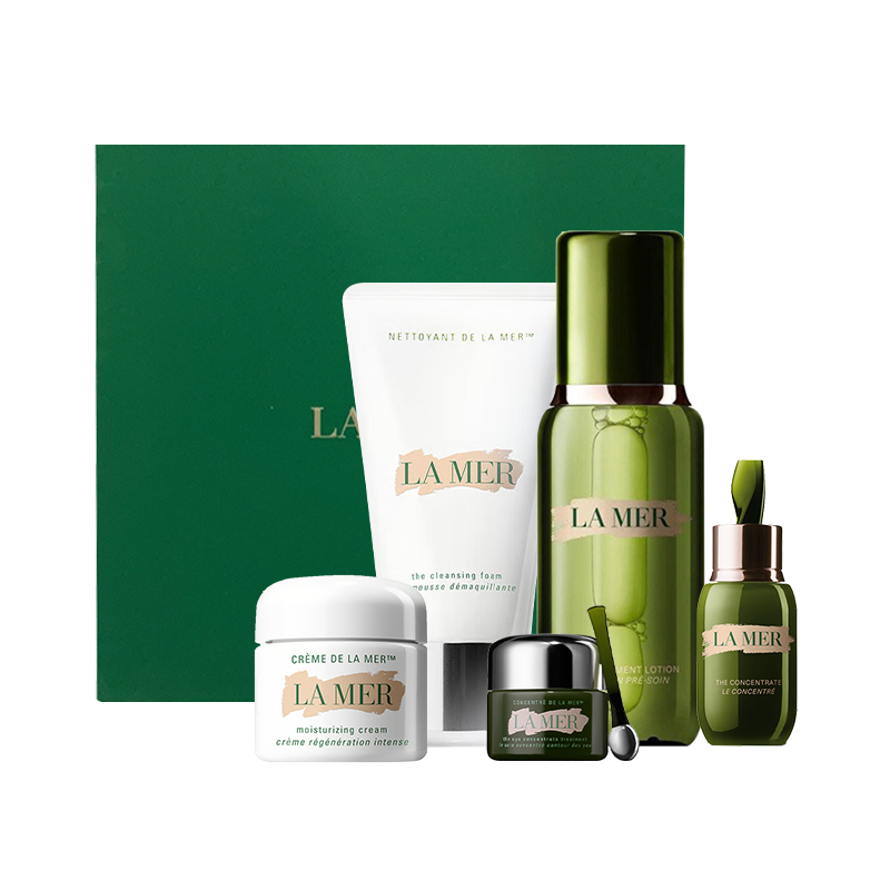 海蓝之谜洁水精华面霜眼霜五件套 保湿修护紧致舒缓